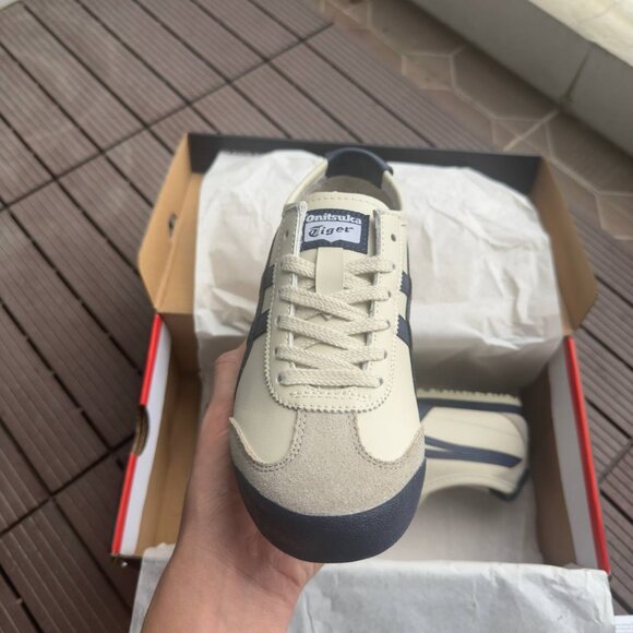 Onitsuka/Tiger MEXICO 66 Sneaker Athletic BIRCH/PEACOAT - Picture 3 of 9